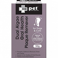 Dr.Pet Dual Algae Oral Health Plaque Remover 50g 