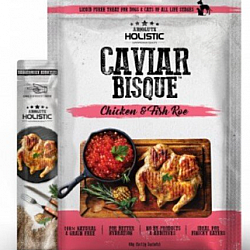 Absolute Holistic - 超越巔峰 純天然 無穀物 高級濃湯肉泥 (雞肉 + 飛魚子) 貓犬用 12g x 5