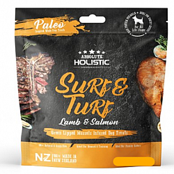 Absolute Holistic 低溫風乾放牧羊+三文魚狗小食200g