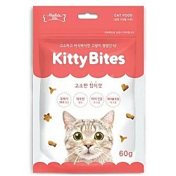 (積分換領:1500) Absolute Bites - Kitty Bites潔齒化毛美毛 貓咪營養小脆餅 吞拿魚味) 60g (食用期限: 16-12-2025)