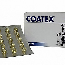 VetPlus Coatex 皮膚毛髮保健膠囊60粒  (貓狗合用) 