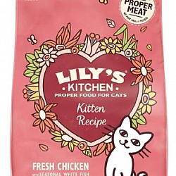 Lily's Kitchen - Chicken & White Fish Kitten Dry Food 800g Lily's Kitchen - Chicken & White Fish Kitten Dry Food 800g