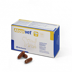 Bioiberica Atopivet® 口服皮膚修復軟膠囊 (60 粒裝) (犬貓適用)