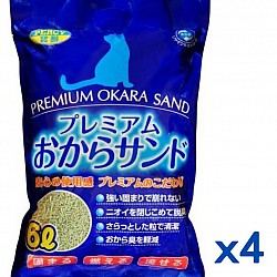 (原箱優惠) Percy寶獅 綠茶味豆腐貓砂 6L x 4