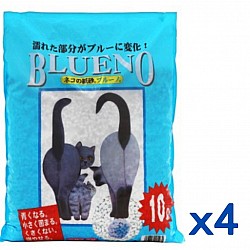 (原箱優惠) Blueno日本變藍紙貓砂 10L x 4 日本製