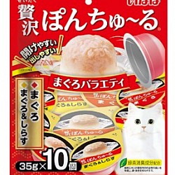 CIAO 超奴 豪華大盛果凍杯 吞拿魚Party  35g x 10