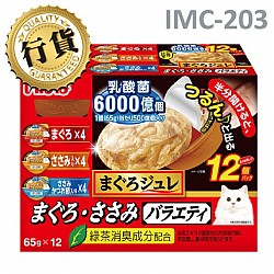 CIAO 乳酸菌吞拿魚凍杯系列 吞拿魚 雞肉 PARTY 65gX12#IMC-203