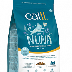 Catit Nuna 低敏昆蟲蛋白 鯡魚味全貓配方 貓糧 5kg