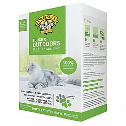 Dr. Elseys 艾思醫生 TOUCH OF OUTDOORS 親親大自然(減輕壓力) 凝結貓砂 20lb (紙盒裝)
