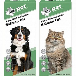 DR.pet 純正野生冰島三文魚油 (貓狗適用) 16oz (473ml)
