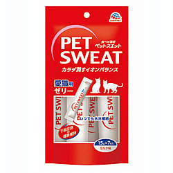 Earth Pet Pet Sweat 貓狗用 寵礦力啫喱 15g x 7條