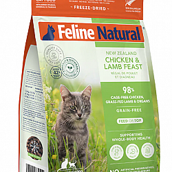 Feline Natural  Chicken & Lamb Feast天然凍乾 雞肉羊肉盛宴貓糧 320g