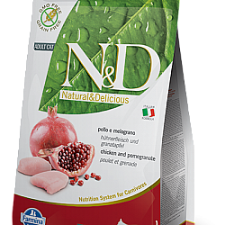 Farmina N&D 天然無穀物雞肉拼石榴成貓配方貓糧 10kg