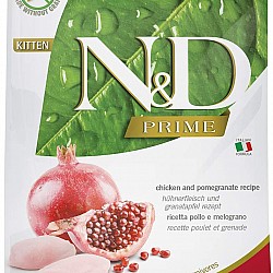N&D Kitten Chicken & Pomegranate 幼貓專用 天然無殼物系列 - 雞及石榴味 1.5kg