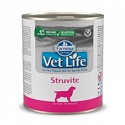 Vet Life Dog Struvite 犬專用尿石配方濕糧 300g x 6罐