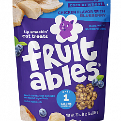 Fruitables 無添加 雞肉藍莓脆粒 貓小食 貓零食2.5oz
