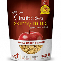 Fruitables Skinny Minis 無穀物 煙肉蘋果小餅乾 狗小食5oz