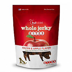 Fruitables Whole Jerky Bites 煙肉加蘋果片 狗小食 5oz