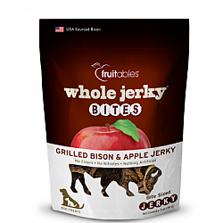 Fruitables Whole Jerky Bites 燒野牛蘋果片 狗小食 5oz
