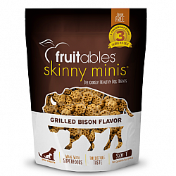 Fruitables Skinny Minis 低卡烤野牛小軟曲奇 狗小食 5oz