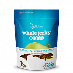 Fruitables 燒亞拉斯加三文魚香梨肉片 狗小食 5oz