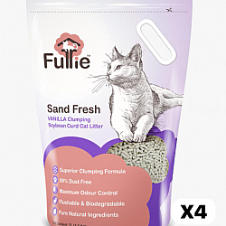 Furrie (原箱) Furrie 幼條狀天然粟米豆腐砂 雲呢拿味 貓砂 7Lx4