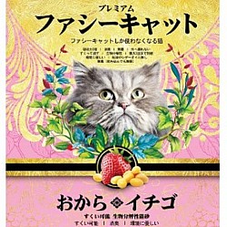 Fussie Cat - 高竇貓 士多啤梨味豆腐貓砂  7L