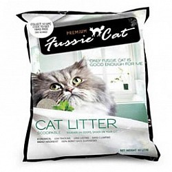 Fussie Cat高竇貓 礦物貓砂 原味 10L