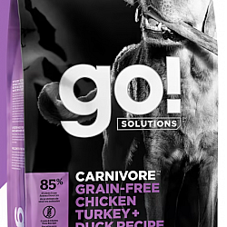 Go! SOLUTIONS  活力營養系列高齡犬乾糧 無穀物雞肉+火雞+鴨肉 配方 12lb