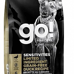 Go! SOLUTIONS  低敏美毛系列狗狗乾糧 無穀物鴨肉配方 12lb
