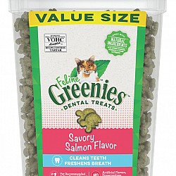 Greenies 貓貓潔齒餅 (三文魚味) 277g︱寵物食品