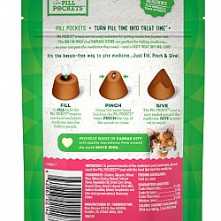 Greenies Pill Pockets 貓用餵藥小食 (三文魚味 ) 1.6oz