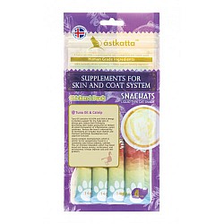 ástkatta - 營養小食汁汁 護膚美毛系列 走地雞肉鴨肉護膚美毛營養肉泥 14gx4