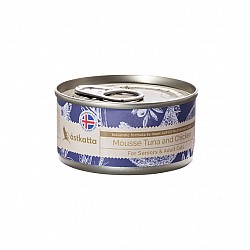 ástkatta - 主食老年貓成貓罐 吞拿魚 + 雞肉慕絲 80g