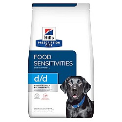 Hill's Dog d/d Skin/Food Sensitivities (Potato & Salmon) 犬用 皮毛亮澤處方(馬鈴薯＆鮭魚) 8lbs