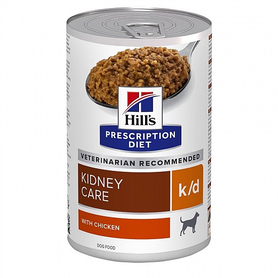 Hill's Dog k/d Kidney Care Chicken Can 犬用腎臟處方罐頭13oz*12罐