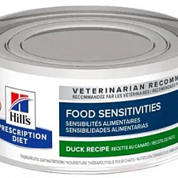 Hill's Cat d/d 貓用 皮膚及食物敏感處方 鴨肉罐頭 5.5oz*24罐