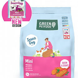 Insect Dog Mini 蟲蟲蛋白防敏迷你犬 狗糧 (皮膚防敏) 韓版  7.5kg