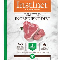 Instinct 本能 NV單一蛋白系列 無穀物+羊肉成犬乾糧 (20lbs)