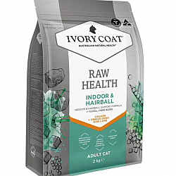 Ivory Coat 無穀 去毛球室內配方 雞肉乾糧+生羊肺凍乾 成貓糧2kg