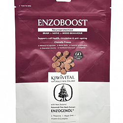 Kiwivital EnzoBoost 松樹醇神經營養補充粒 60粒 (貓犬用)