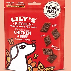 (Points Redemption: 2450 ) Lily's Kitchen - Time For School Chicken & Beef Training Treats For Dogs 70g (Expiry Date: 12-2025) (Points Redemption: 2450 ) Lily's Kitchen - Time For School Chicken & Beef Training Treats For Dogs 70g (Expiry Date: 12-2025)