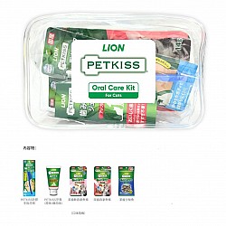 Lion Petkiss 牙齒護理套裝 (貓用)