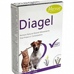 Mervue Diagel 腸道消化調節補充劑4x10g (1-20kg貓犬適用)