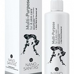 Nano Sanitas 納米銀 多用途 貓犬用 皮毛護理液 (蘆薈和椰子油) 250ml