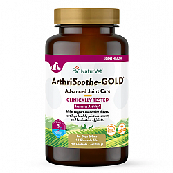 NaturVet 犬貓用金裝持久特效 (三級) 關節丸(40 咀嚼粒) 7oz