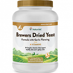 NaturVet 犬貓用酵母大蒜丸(添加維他命) 5000 咀嚼粒 2.5kg