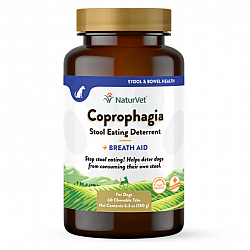 NaturVet 犬用防止吃屎丸 (60粒) 180g
