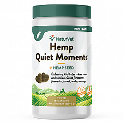 NaturVet 犬用減少壓力和緊張保健品-大麻籽 (180粒) 540g