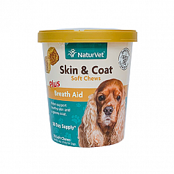 NaturVet 犬用皮毛健康營養保健品 (70 粒) 5.4oz